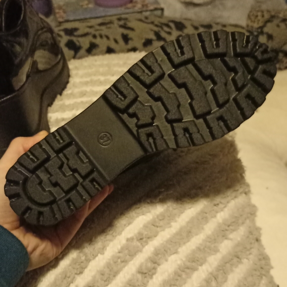 Platform AND Wedge Oxford Shoes - Picture 5 of 6